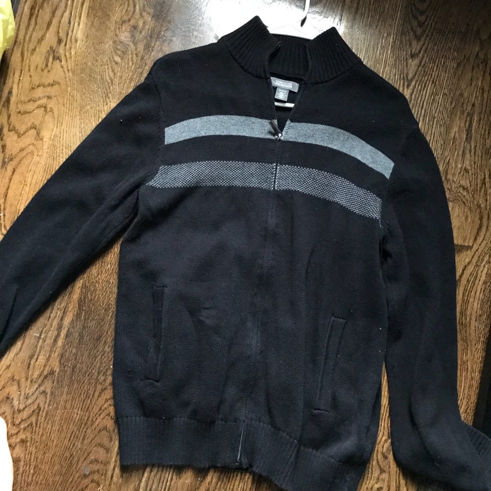 Kennet Cole Zip Up Cardigan M